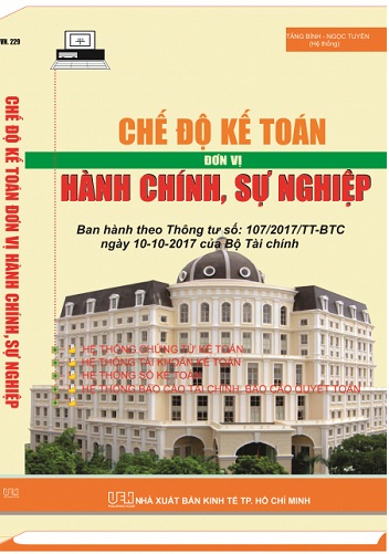Sách Chế Độ Kế Toán Đơn Vị Hành Chính Sự Nghiệp Năm 2017